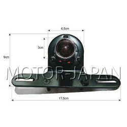 TYLNA LAMPA TYL UNIWERSALNA CZARNA Z PODSTAWĄ