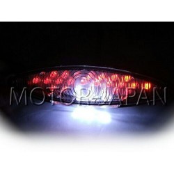 TYLNA LAMPA TYL LED BIAŁA CHROM HOMOLOGACJA E11