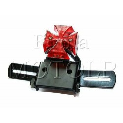 TYLNA LAMPA TYL LED CZERWONA KRZYŻ MALTAŃSKI HOMOLOGACJA E11