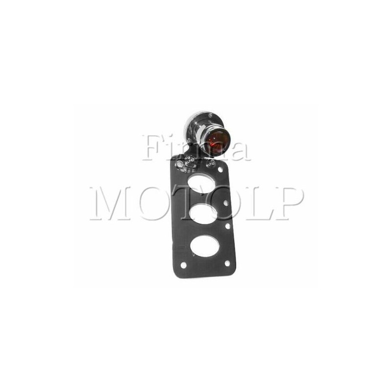 TYLNA LAMPA TYL LED CHROM Z MOCOWANIEM TABLICY