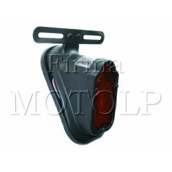 TYLNA LAMPA TYL METALOWA MOCOWANIE TABLICY CZARNA