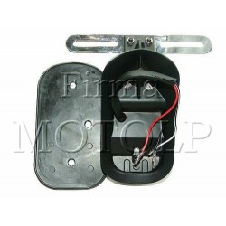 TYLNA LAMPA TYL METALOWA MOCOWANIE TABLICY CZARNA