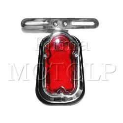 TYLNA LAMPA TYL METALOWA MOCOWANIE TABLICY CHROM