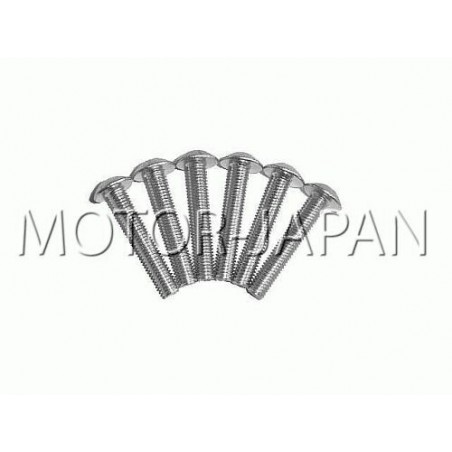 ŚRUBY ŚRUBKI DO OWIEWKI OWIEWEK ALUMINIOWE SREBRNE M5 30MM