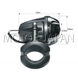 REFLEKTOR LIGHTBAR HALOGEN PRZEDNI SOCZEWKA 12V HOMOLOGACJA E4