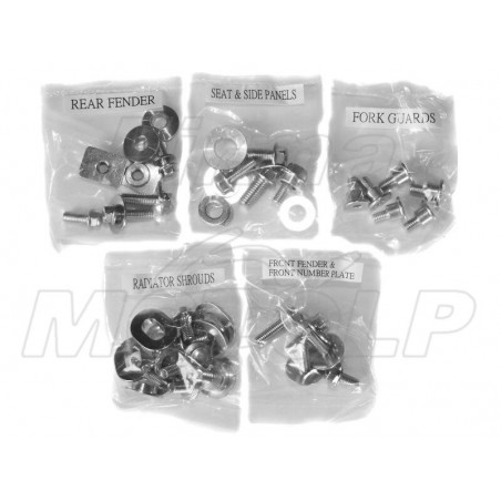 ŚRUBY ŚRUBKI DO OWIEWKI PLASTIKÓW YAMAHA YZ 250 F WR 450 F rok produkcji 2010 - 2014