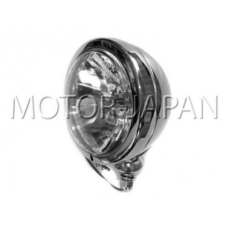 REFLEKTOR LIGHTBAR LAMPA PRZOD 4,5 CALA CHROM HOMOLOGACJA E4