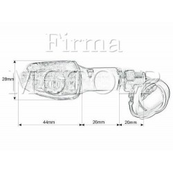 MIGACZE KIERUNKOWSKAZY KIERUNKI CARBON LED HOMOLOGACJA E11