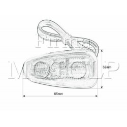 MIGACZE KIERUNKOWSKAZY UNIWERSALNE NA OWIEWKE HOMOLOGACJA E11