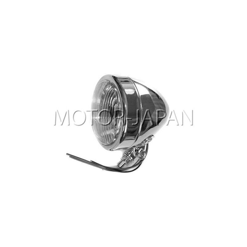 REFLEKTOR LIGHTBAR LAMPA PRZOD 4 CALE CHROM HOMOLOGACJA E4