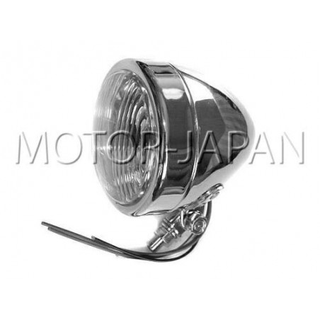 REFLEKTOR LIGHTBAR LAMPA PRZOD 4 CALE CHROM HOMOLOGACJA E4
