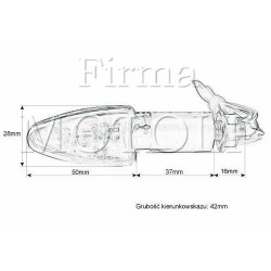 MIGACZE KIERUNKOWSKAZY KIERUNKI WŁÓKNO HOMOLOGACJA E11