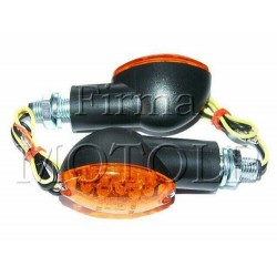 MIGACZE KIERUNKOWSKAZY CZARNE LED HOMOLOGACJA E11