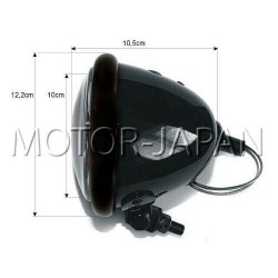 REFLEKTOR LIGHTBAR LAMPA PRZOD 4,5 CALA CZARNY