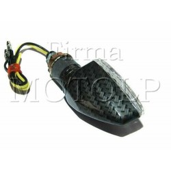 MIGACZE KIERUNKOWSKAZY LED CIEMNY CARBON HOMOLOGACJA E11