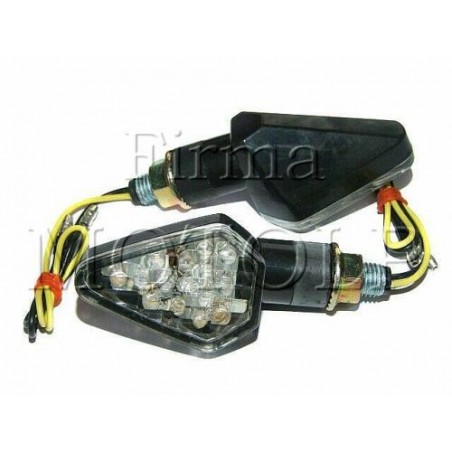 MIGACZE KIERUNKOWSKAZY LED CZARNE HOMOLOGACJA E11