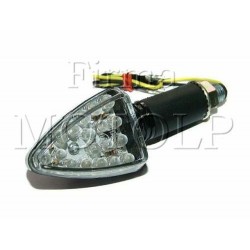 MIGACZE KIERUNKOWSKAZY CIEMNY CARBON LED HOMOLOGACJA E11