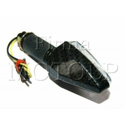 MIGACZE KIERUNKOWSKAZY CIEMNY CARBON LED HOMOLOGACJA E11