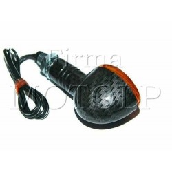 MIGACZE KIERUNKOWSKAZY CIEMNY CARBON UNIWERSALNE HOMOLOGACJA E11