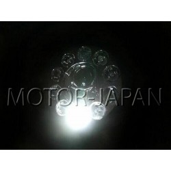 REFLEKTOR LAMPA PRZOD CHROM LED HARLEY BUGGY HOMOLOGACJA E4