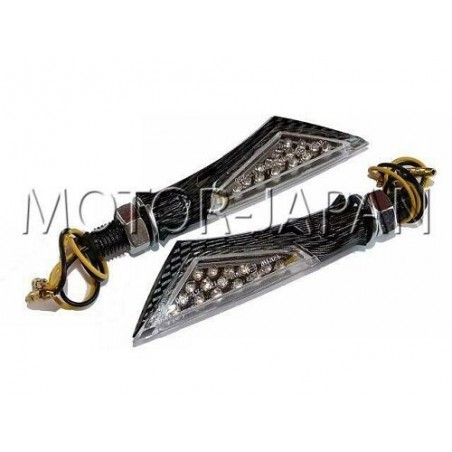 KIERUNKOWSKAZY MIGACZE LED CARBON HOMOLOGACJA