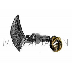 KIERUNKOWSKAZY MIGACZE LED CHROM METALOWE HOMOLOGACJA