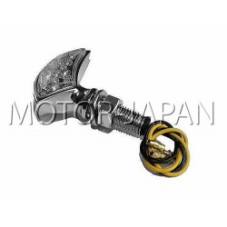 KIERUNKOWSKAZY MIGACZE LED CHROM METALOWE HOMOLOGACJA