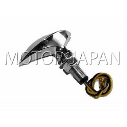 KIERUNKOWSKAZY MIGACZE LED CHROM METALOWE HOMOLOGACJA