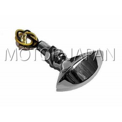 KIERUNKOWSKAZY MIGACZE LED CHROM METALOWE HOMOLOGACJA