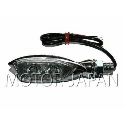 UNIWERSALNE KIERUNKOWSKAZY MIGACZE CHROMOWANE METALOWE HOMOLOGACJA E9