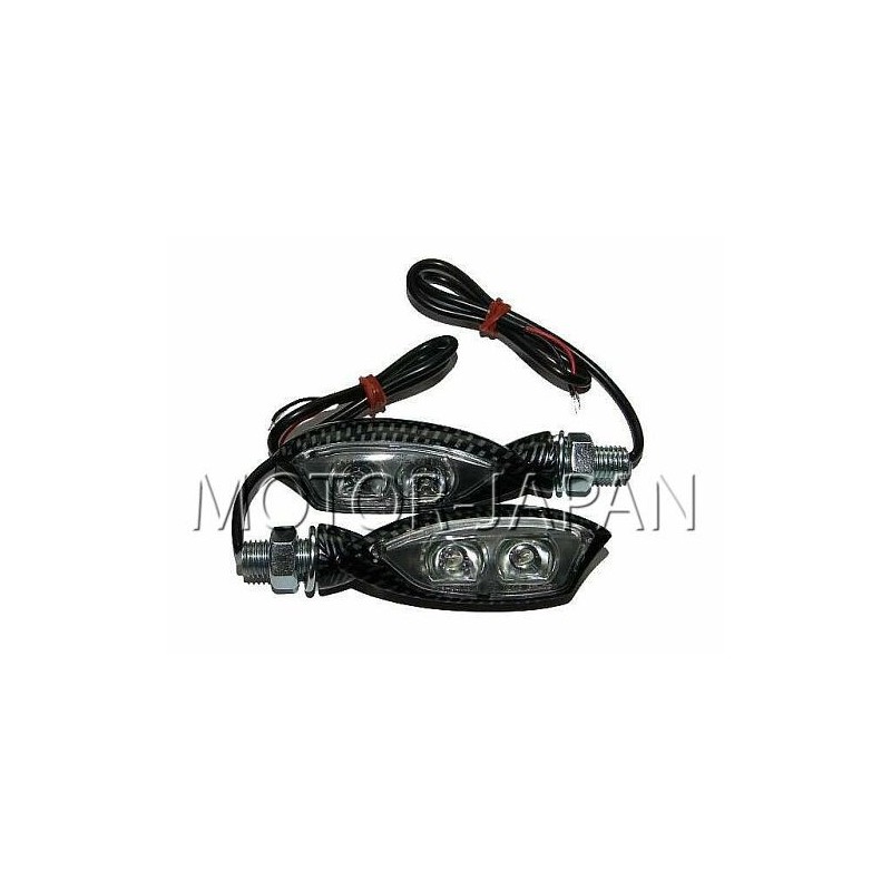 UNIWERSALNE KIERUNKOWSKAZY MIGACZE CARBON METALOWE HOMOLOGACJA