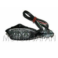 KIERUNKOWSKAZY MIGACZE KIERUNKI TYLNA LAMPA LED CARBON METALOWE HOMOLOGACJA