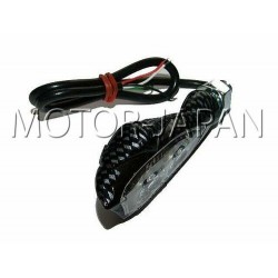 KIERUNKOWSKAZY MIGACZE KIERUNKI TYLNA LAMPA LED CARBON METALOWE HOMOLOGACJA