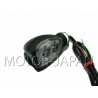 KIERUNKOWSKAZY MIGACZE KIERUNKI TYLNA LAMPA LED CZARNE METALOWE HOMOLOGACJA