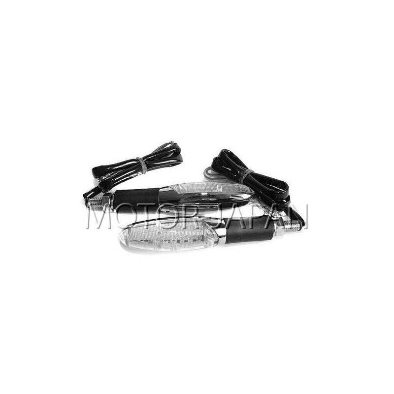 MIGACZE KIERUNKOWSKAZY KIERUNKI UNIWERSALNE CHROM LED HOMOLOGACJA E6