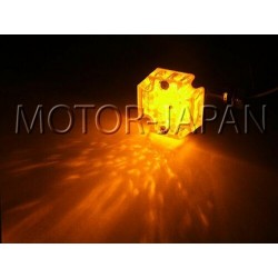 KIERUNKOWSKAZY MIGACZE KIERUNKI CHROMOWANE METALOWE LED HOMOLOGACJA E11