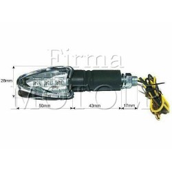MIGACZE KIERUNKOWSKAZY KIERUNKI UNIWERSALNE LED CZARNE
