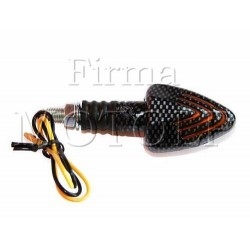 KIERUNKOWSKAZY MIGACZE CARBON KRÓTKIE GUMOWE RAMIĘ