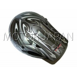KASK CROSS ENDURO ATV QUAD CAN SZARY GREY/SDH