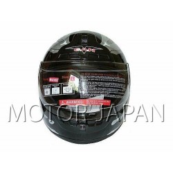 KASK INTEGRALNY PELNY CAN CZARNO-SZARY 603-BLACK/U