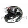 KASK INTEGRALNY PELNY CAN CZARNO-SZARY 603-BLACK/V