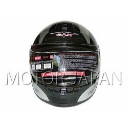 KASK INTEGRALNY PELNY CAN CZARNO-SZARY 603-BLACK/V