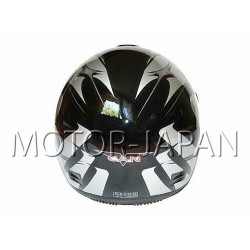 KASK INTEGRALNY PELNY CAN CZARNO-SZARY 603-BLACK/V