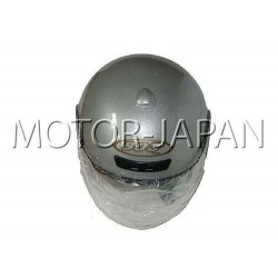 KASK POLOTWARTY CZARNY SKUTER CHOPPER 803 SILVER