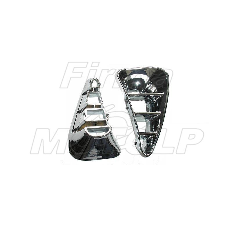 WKŁADY OSŁON AKUMULATORA CHROM HONDA GL 1800 GOLDWING rok produkcji 2001 - 2009