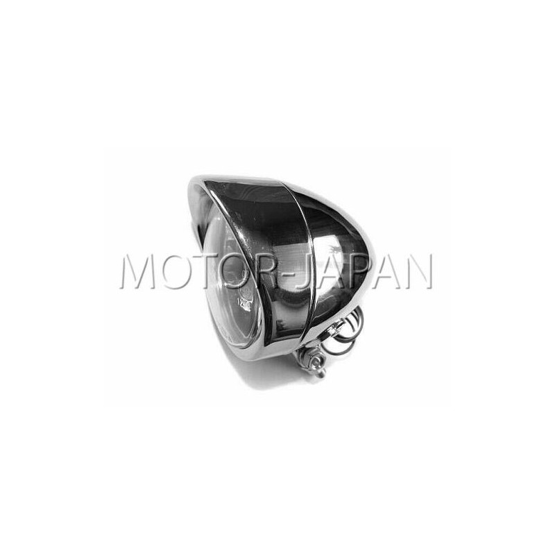 REFLEKTOR LIGHTBAR LAMPA PRZOD 4 CALE CHROM HOMOLOGACJA E9