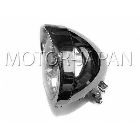 REFLEKTOR LIGHTBAR LAMPA PRZOD 5,5 CALA CHROM HOMOLOGACJA E9