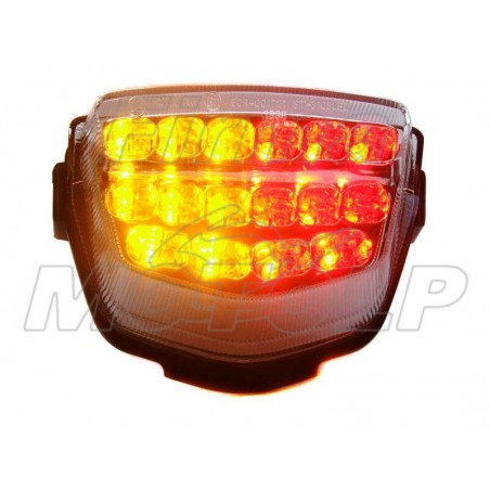 TYLNA LAMPA TYL LED Z KIERUNKAMI HONDA CBR 1000 RR rok produkcji od 2008 HOMOLOGACJA E11
