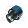 TUNING NIEBIESKI FILTR STOŻKOWY 28MM 28 MM 28-MM M2 45 STOPNI METALOWA NAKŁADKA