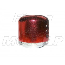 TUNING CZERWONY FILTR STOŻKOWY 28MM 28 MM 28-MM M1 METALOWA NAKŁADKA